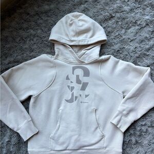 Lululemon Athletica White Hoodie